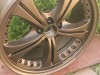 Renovace disků bronzová detail