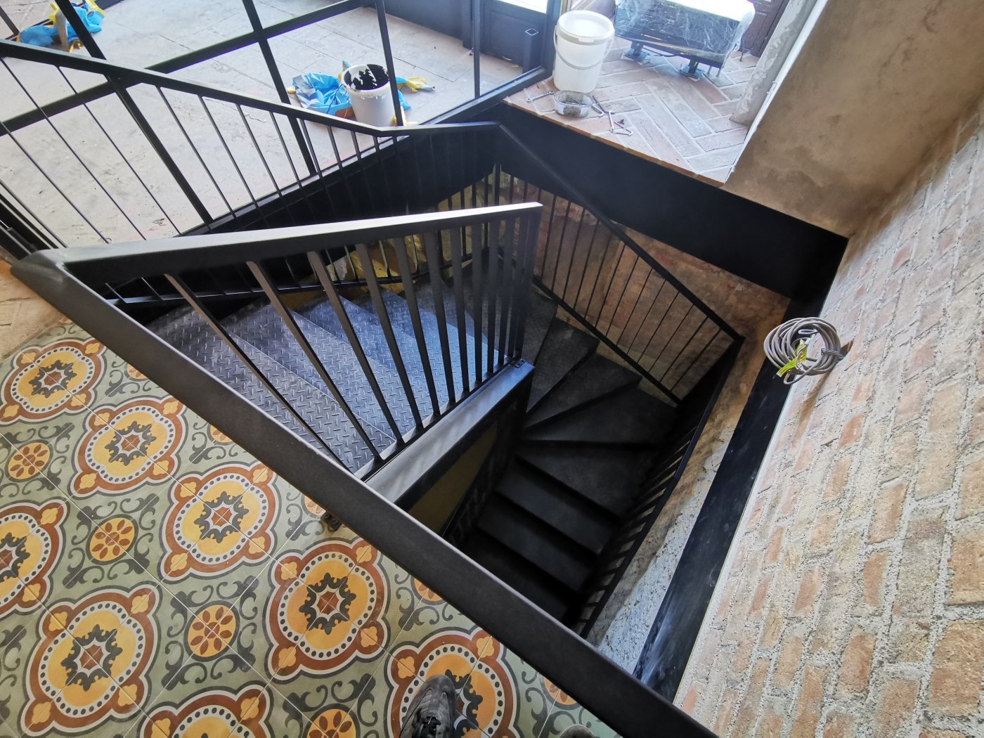 Treppe lackierung