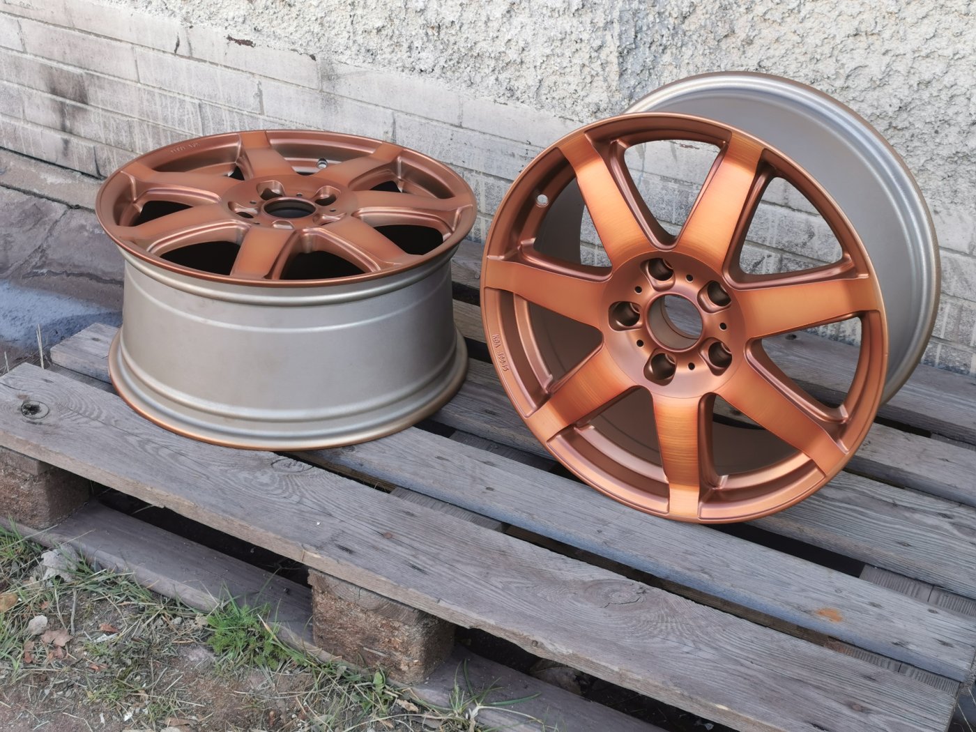 Renovace měděná barva