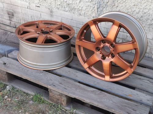 Renovace měděná barva